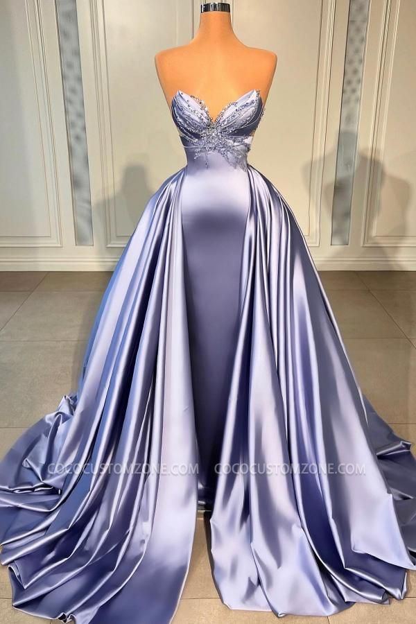 Lavender Heart Led Flash Evening Gown | Ball Gown Online