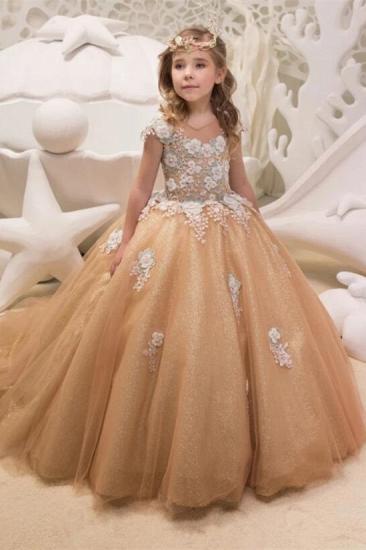 Beautiful Tulle Flower Girl Dress
