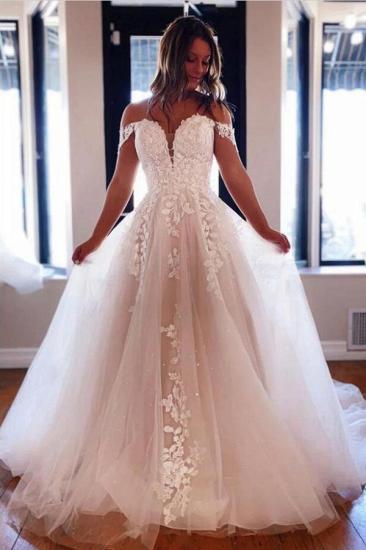 Designer A Word Lace Sweetheart Wedding Dress