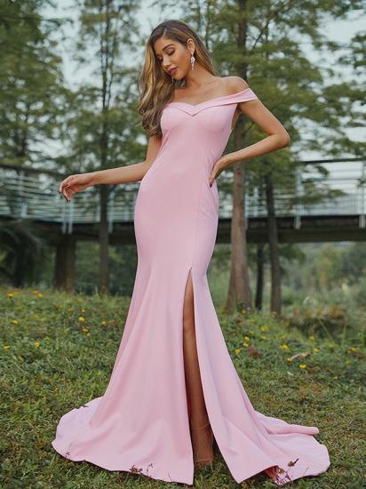 Elegant Sweetheart Cap Sleeves Mermaid Evening Dresses