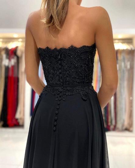 Sweetheart Sleeveless Front Slit Long Tulle Ball Gown_5