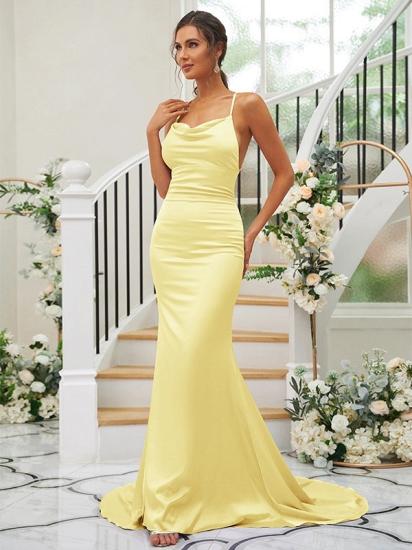 Lilac Long Sexy  Evening Dress | Simple Prom Dresses_7