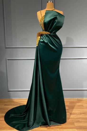 Unique Evening Dresses Long Green | Sparkling Prom Dresses