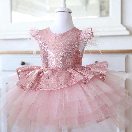 Lovely Sequins | Little Girl Beauty Dress Girl Dress And Bows_3