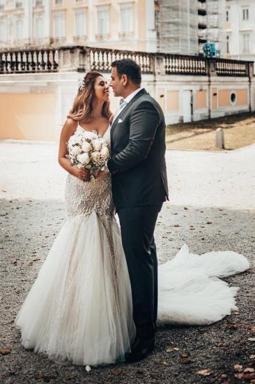 {{$GlobalData.Year}} Mermaid Wedding Dresses with lace_3