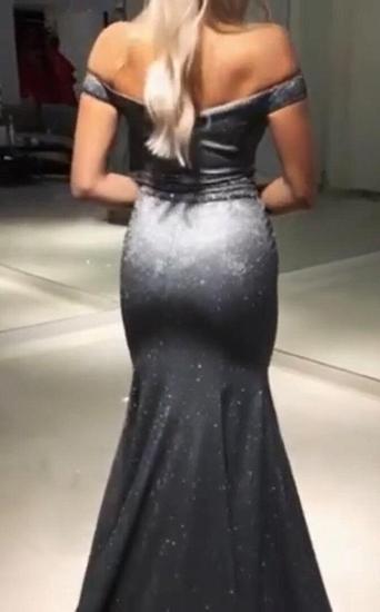 Sweetheart long Mermaid Evening Gown With Bright | Cheap Prom Dresses_2