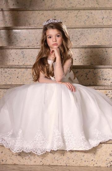 Lace Applique Tulle Girl Dress