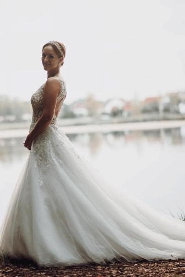 Designer A-Line Lace | Shop Wedding Dresses With Sleeves Online