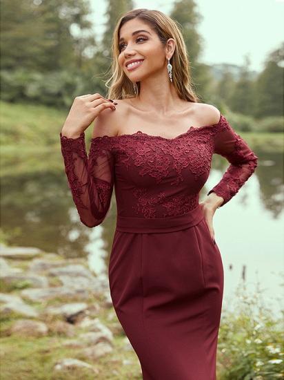 Designer Lace Sleeveless Mermaid Evening Dresses_6
