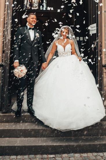 Gorgeous Princess Lace Wedding Dress_2
