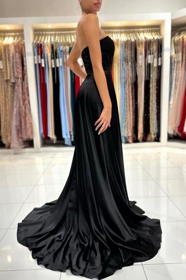 Sweetheart Neck Polar Long Front Split Waist Gown_6