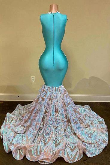 Sexy Luminous Sequined Lace Ball Dress | Mermaid Ball Dress_2