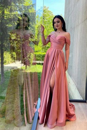 Simple Sweetheart Cap Sleeves Long Evening Dresses | Cheap Prom Dresses Cheap_2